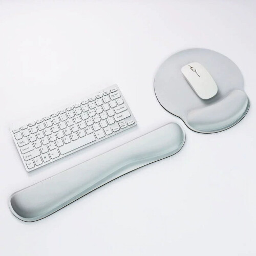 Εργονομικό Mouse Pad με στήριγμα καρπού και σετ στήριγματος καρπού πληκτρολογίου από 2