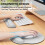 Εργονομικό Mouse Pad με στήριγμα καρπού και σετ στήριγματος καρπού πληκτρολογίου από 4
