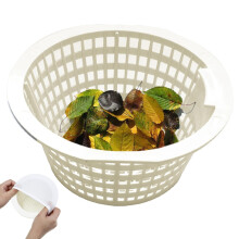 Pool Skimmer Basket Replacement 6.25x3 Inch No Handle Durable Plastic Protects Pump System