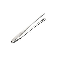 BBQ Tongs 9 Inch Stainless Steel Grill Tongs with Wide Tail Grip for Versatile Kitchen Use Silver