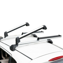 Car Roof Ski Rack for DS 3 20102025, Telescopic Adjustable Alloy Rack with AntiTheft Lock