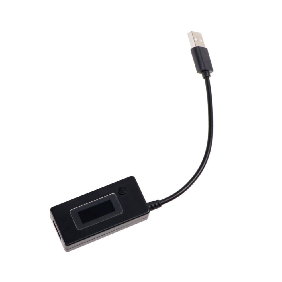 Usb Voltage Tester With Backlit Lcd, Realtime Voltage Current Readings And 19999Mah Capacity Tracking 9073542721567