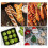 Baking Tools Three-Layer Folding Cake Cooling Rack Bread Drying Rack Biscuit Rack Iron Non-Stick Kitchen Storage Rack 6