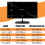 Monitor Privacy Screen 32 Inch Anti Blue Light Removable Acrylic Shield for Computer Display Privacy Protection 5