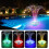 Plastic Water Resistant LED Water Show Light With 4 Light picks 7