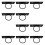 Pack of 10 Search engine Single Rope Owner Assemblies for-Black 1