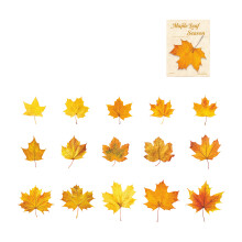 Leaf Sticker Removable Adhesive PET Sticker Label for-2