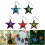 Star Shape Candle Holders Decorative Ornaments for Ceiling-Red 3