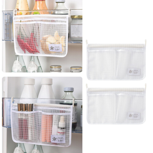 Simple Hook Refrigerator Hanging Bag for Effortlessly-Blue 2
