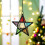 Star Shape Candle Holders Decorative Ornaments for Ceiling-Red 5