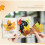 Leaf Sticker Removable Adhesive PET Sticker Label for-2 5