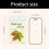Leaf Sticker Removable Adhesive PET Sticker Label for-2 7