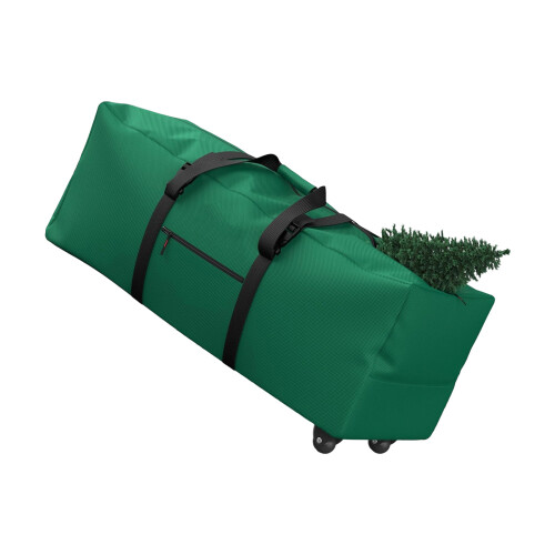 Rolling Christmas Tree Storage Bag 7.5/9Ft - Oxford-Green 2