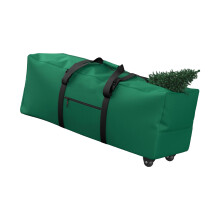 Rollbare Weihnachtsbaum-Aufbewahrungstasche, 7,5/9 Fuß –-Grün 1