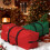 Rolling Christmas Tree Storage Bag 7.5/9Ft - Oxford-Green 1 3