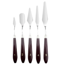 5Pcs/Set Butter Spatula Anti-rust Safe Stainless Steel Cake Spatula Butter Cutter for Kitchen