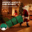 Rolling Christmas Tree Storage Bag 7.5/9Ft - Oxford-Green 1 4