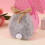 Rabbit-shaped Easter basket with handle, colorful snack bags 5