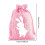 Easter Bunny Burlap Drawstring Bag – Reusable Treat Sack, 3