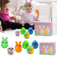 sztuk wielkanocnych piłeczek antystresowych SqueezeToys dla dorosłych, wypełniacze do koszyków wielkanocnych, artykuły imprezowe, nagrody do
