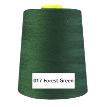 Polyesterfiber Polyestertråd, 2-lagers 402 st 8000 yards, höghållfast industriell sytråd 017