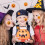 500 τεμάχια αυτοκόλλητα Halloween για παιδιά, στρογγυλό ρολό 1,5" για σακουλάκια 2