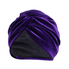 Fillteáin Cheangailte, Turbans & Scaifeanna Réamh-Cheangailte do Mhná – Corcra, Méid Amháin, Comhoiriúnach le hÚsáid Mhoslamaigh & Faisin
