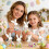 Rustic Wooden Easter Bunny Table Decor Set of 6 5