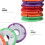 Fishing Line Bobbin Spools Assorted Colors 10 pcs 5