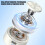 Rechargeable Transportable Washer for Backpacking Double-A 6