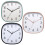 Quiet Operations 12inch Wall Mounted Analog Clock with-White 3