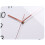 Quiet Operations 12inch Wall Mounted Analog Clock with-White 7