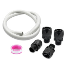 Pool Pump Hose Kit for Model 353020 with Durable PVC and Kink Resistant Design