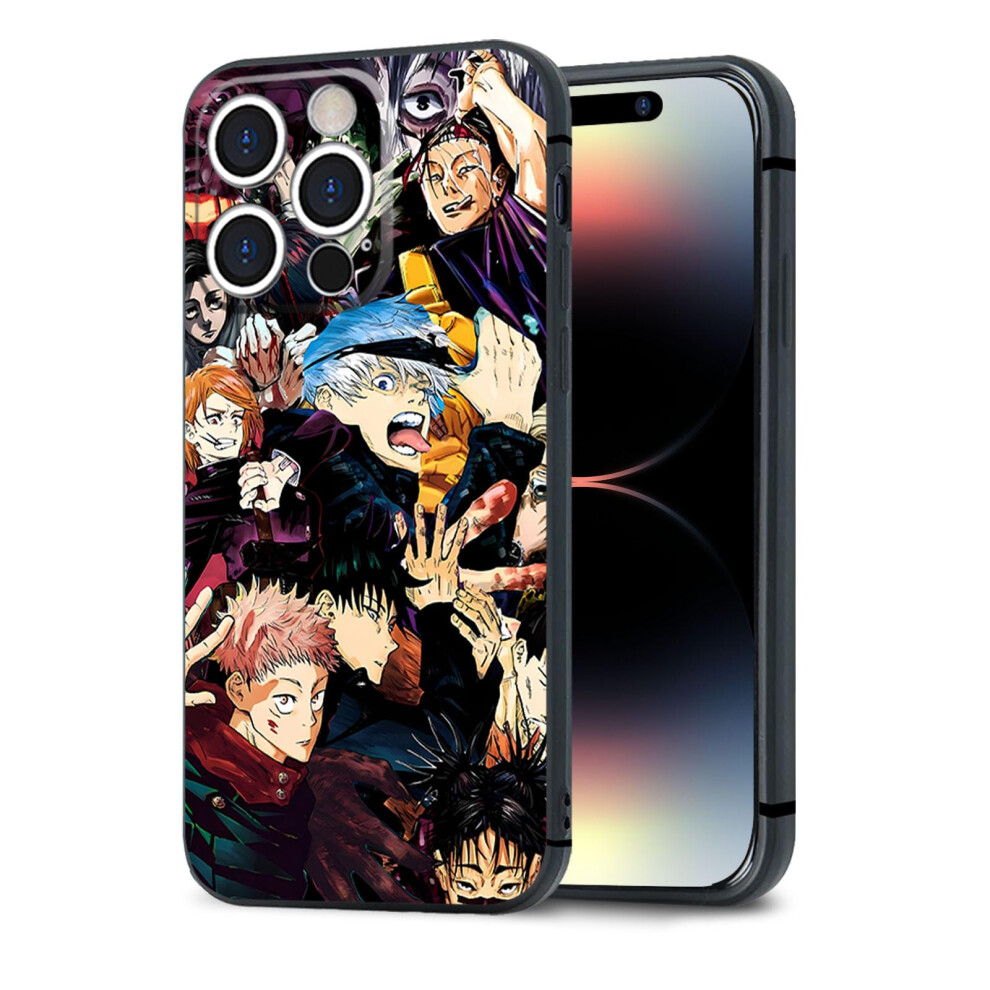 Anime Phone Case For Iphone 12 Pro Max, Manga Art Design Shockproof Tpu Cover With Matte Grip 9073542722199