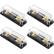 ANL Fuse Holder 250A 0 4 8 10 Gauge for Car Audio Water Resistant Automotive Fuse Holder with Cover