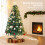 Homcom Árbol de Navidad Verde 100 x 100 x 180 cm 2