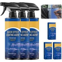 Car Detailing Spray Waterless Car Wash 6in1 Polish Wax Scratch Remover Hydrophobic Coating