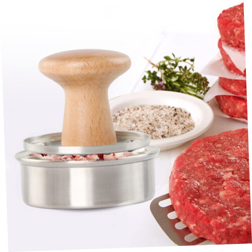 Large Nonstick Burger Press Patty Maker for Consistent Shape and Easy Clean Grilling 2