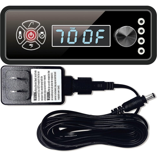 Controller Kit Non‑WiFi Digital Control Board with Splashproof Power Adapter for Masterbuilt Gravity Series 560/800/1050