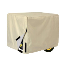 Waterproof Generator Cover Beige 97x71x76cm for 3500W12000W Portable Generators AllWeather