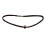 Trendy Layer Black Leather Cord Necklace Featuring Alloy-C 1