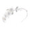 Imitation Pearls Headpiece With Snowflake Elements-Silver 1