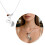 Collier Long à breloque cheval à la mode, avec thème-argent 3