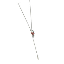 Unique Gothic Accessory Heart Pendant Necklace Creative Jewelry