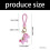 Adorable accessoire porte-clés cheval symbolisant la-Violet 4