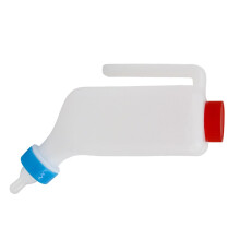 800ml Lamb Feeding Bottle with Natural Flow Nipple and Handle for Goat Calf Sheep