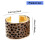 Bracelet manchette large imprimé léopard audacieux, ouverture-B 4
