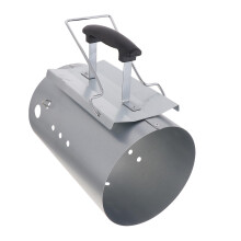Charcoal Chimney Starter for BBQ Grills with Fast Ignition Rustproof Steel and Heat Resistant Handle