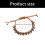 Unique Dragon Bone Designs Woven Adjustable Bracelet Punk-Black 3