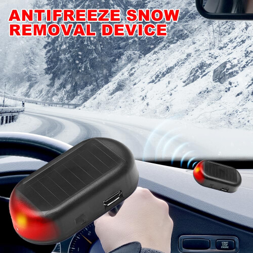Car DeIcer with Electromagnetic Heating, Fast Ice Prevention Winter Windshield AntiFrost 3 Pack 1